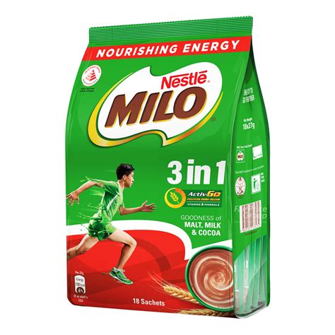 Milo In Instant Chocolate Malt With Milk Regular Ntuc Fairprice