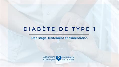 Diab Te De Type D Pistage Traitement Et Alimentation Youtube