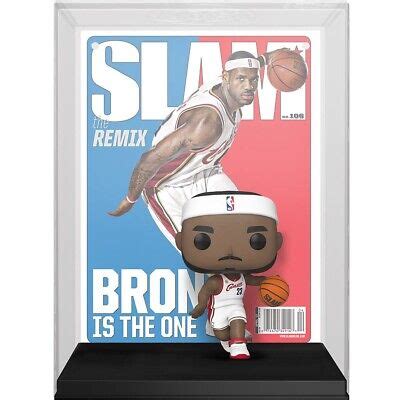 Nba Slam Lebron James Funko Pop Cover Figure With Case