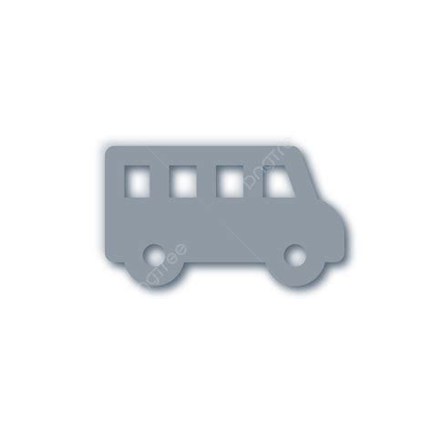 Icono De Autobús Escolar Símbolo De Render 3d Png Autobús Transporte