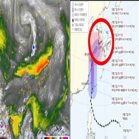 2021 14호 태풍 찬투 예상 경로는 뜻과 국내 실시간 경로 확인방법