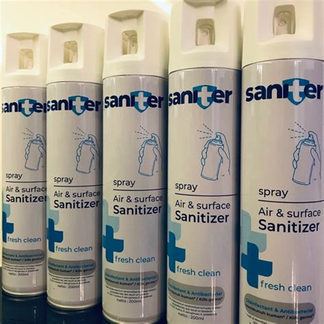 Jual Saniter Air Sanitizer Ml Spray Pembersih Udara Di Ruangan