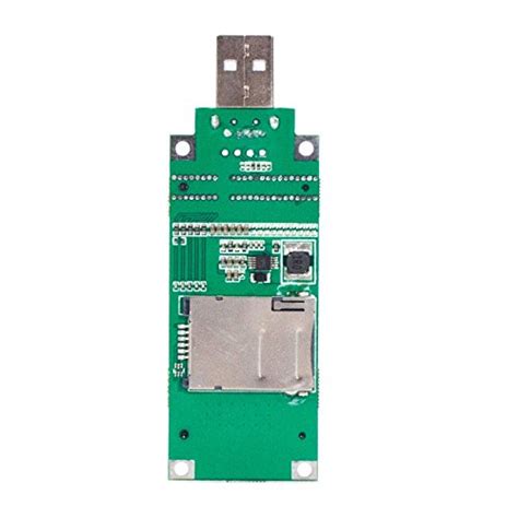 Mini PCIe WWAN Card To USB Adapter With SIM Slot Mini PCI Express WWAN