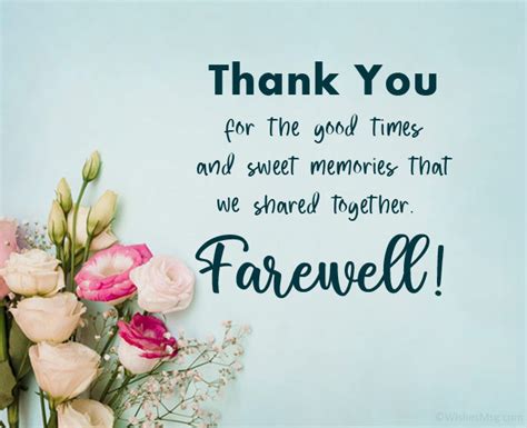 160 Farewell Wishes Messages And Quotes For Everyone Wishesmsg Good