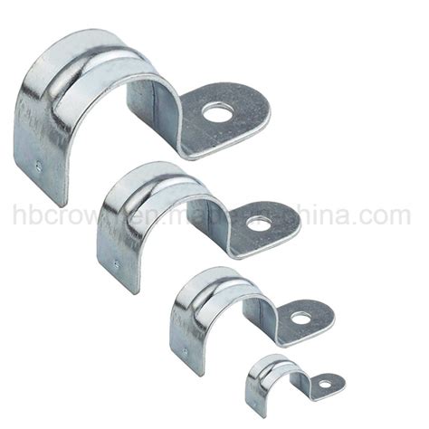 Stainless Steel Electrical Conduit Saddle Clamp Clip Cable Hose Saddle Clamp And Stainless