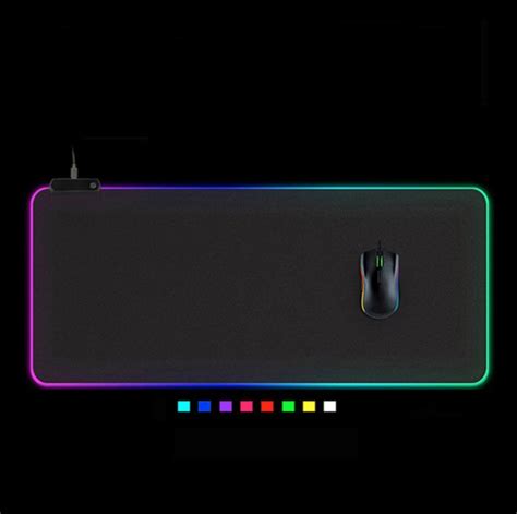 Купить LED коврик для мышки, Черный 80*30 см., цена 599 ₴ — Prom.ua (ID ...