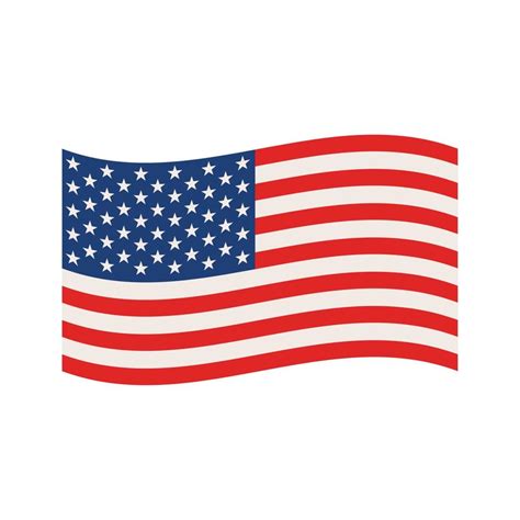 waving United States of America flag 16756279 Vector Art at Vecteezy