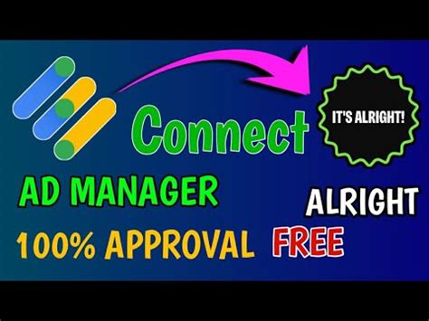 Ad Manager Connect With Alright Approval Method Active Dashboard