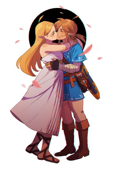 Zelink Love Kiss Zelda Link