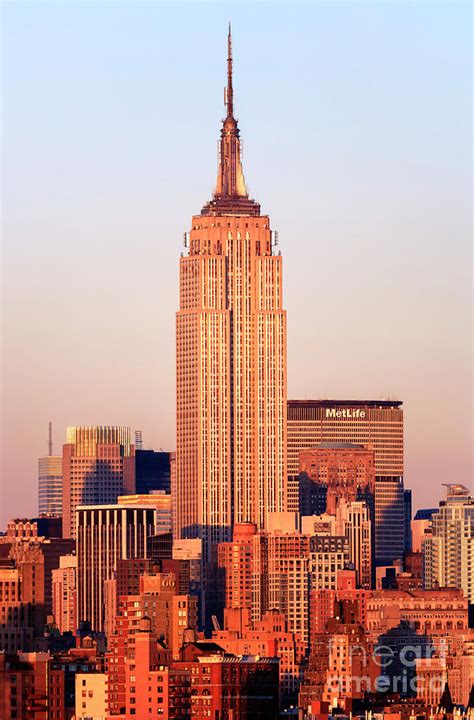 Empire State Building New York City Photograph By John Rizzuto