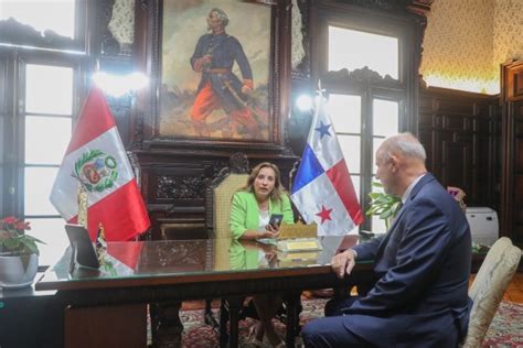 Presidenta Dina Boluarte felicitó a José Raúl Mulino por su victoria