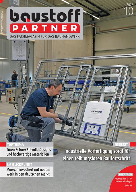 BauSTOFFPARTNER Oktober 2023 By SBM Verlag GmbH Issuu