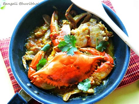 Bangalir Bhuribhoj: Bengali crab curry