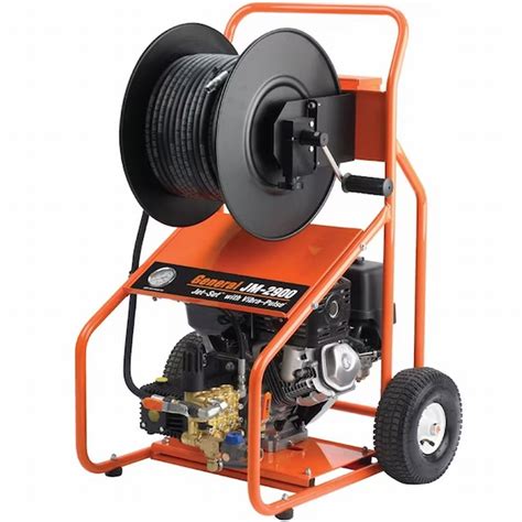 Portable Heavy Duty Deluxe Hose Reel With Jetter Hose Jetters Deluxe