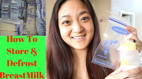 How To Store And Defrost Breastmilk Helpful Tips Youtube