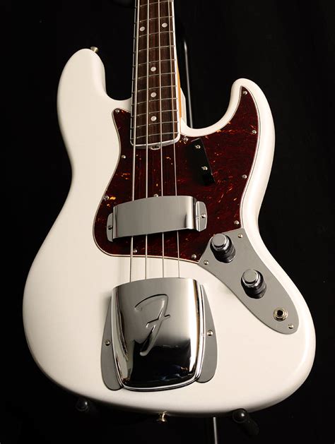 Fender 60th Anniversary Jazz Bass Arctic Pearl Brians Guitars