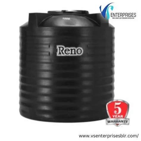 Sintex Reno Black Water Tank 10000L At Rs 9 40 Litre In Bengaluru