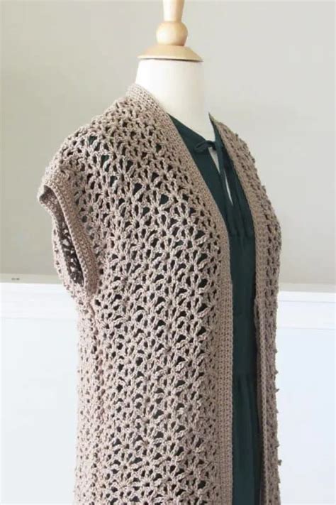 Lacy Crochet Cardigan Pattern Simple And Quick Crochet Dreamz