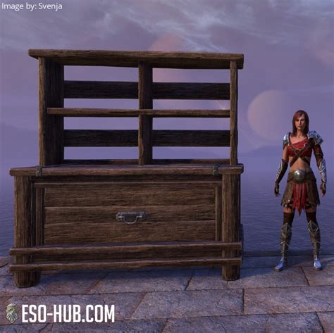 High Isle Dresser Rustic Eso Hub Elder Scrolls Online