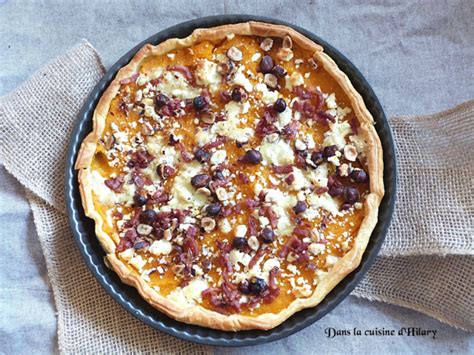 Tarte D Automne La Courge Butternut Ch Vre Lardons Et Noisettes