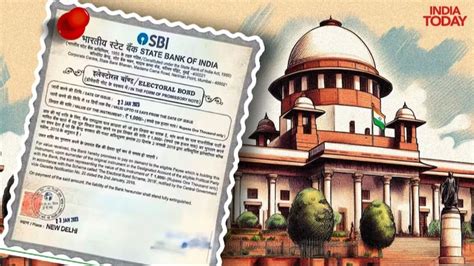 Electoral Bonds Sc To Hear Sbis Plea Seeking Extension Of Time On