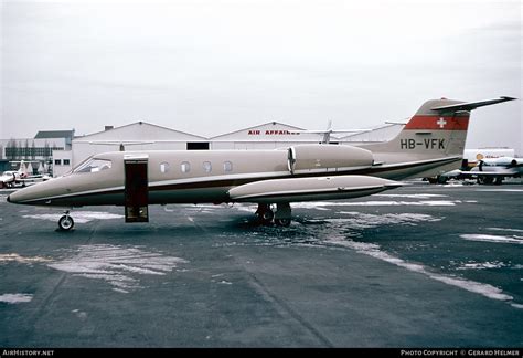 Aircraft Photo Of Hb Vfk Gates Learjet A Airhistory Net