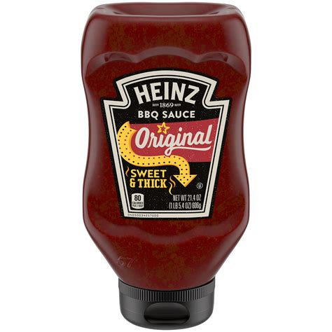 Original Sweet And Thick Bbq Sauce Heinz