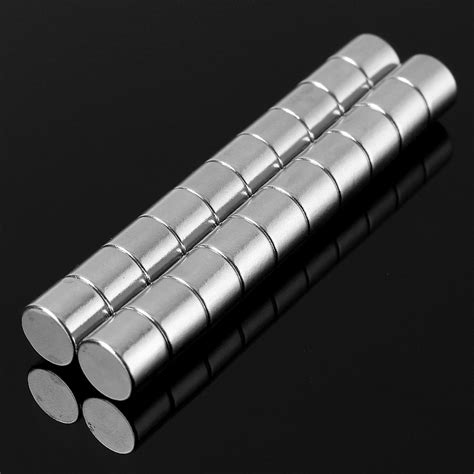 Pcs N Strong Round Cylinder Magnets Mm X Mm Rare Earth