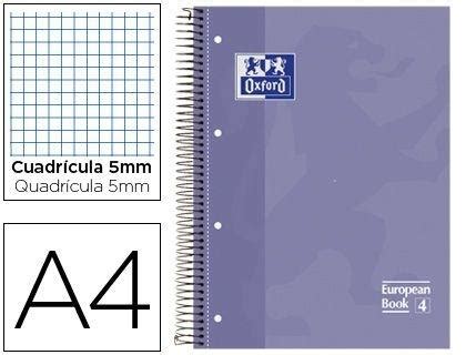 Cuaderno Espiral Oxford Tapa Extradura Microperforado Din A Hojas