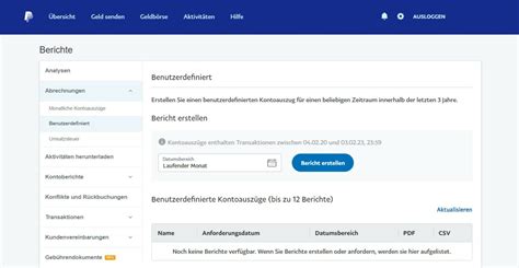 Paypal Kontoauszug Erstellen Herunterladen And Drucken So Gehts