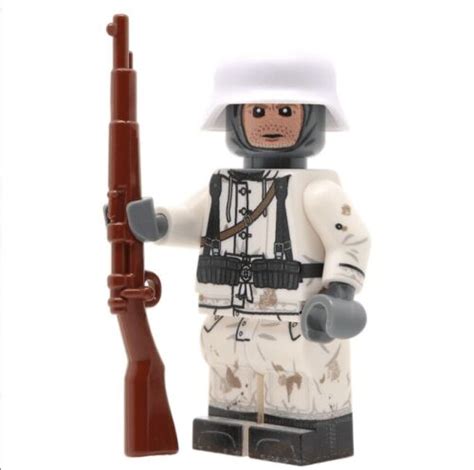 Ww2 Winter Soldier Kar98k Minifigure United Bricks Ebay