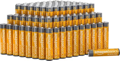 Amazon Basics Pack Aaa High Performance Alkaline Batteries Year