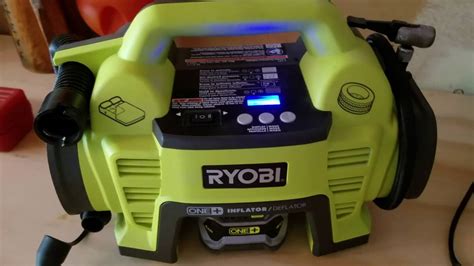 RYOBI P731 INFLATOR DEFLATOR REVIEW YouTube