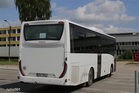 Литва IVECO Crossway Line 10 8M 5E6 5043 Фото Автобусный транспорт