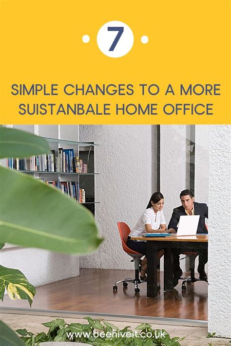 Simple Changes To A More Sustainable Home Office Video