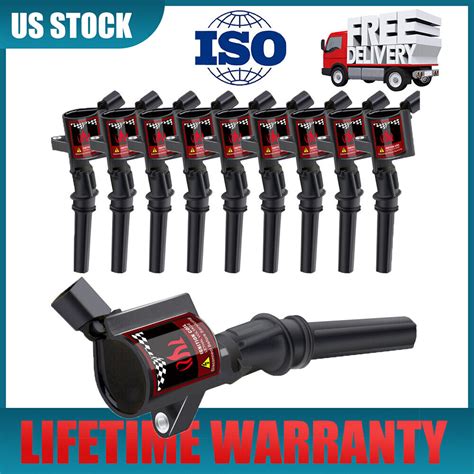 10 Pack High Performance DG508 Ignition Coil For Ford Lincoln Mercury