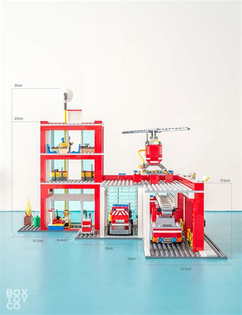 LEGO® CITY Fire Station 60004 Review | BoxToyCo