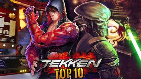 TOP 10 Mejores Luchadores De TEKKEN Mejores En Fuerza Historia