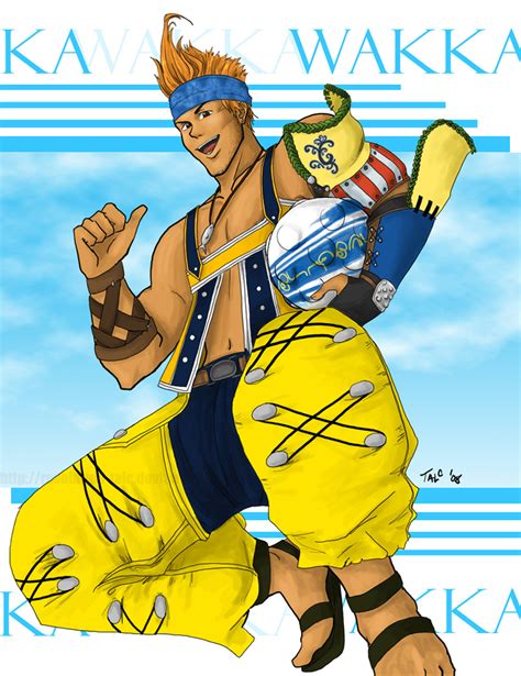 FFX-Wakka by RambutanTalc on DeviantArt