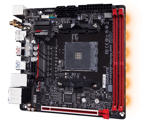 Gigabyte Launches GA-AB350N-Gaming WIFI Mini ITX AM4 Motherboard - PC ...