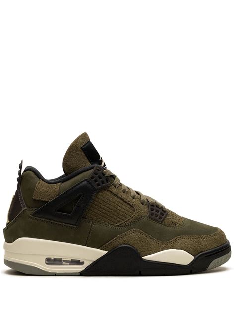 Jordan Air Jordan 4 Craft Medium Olive Sneakers Green FARFETCH