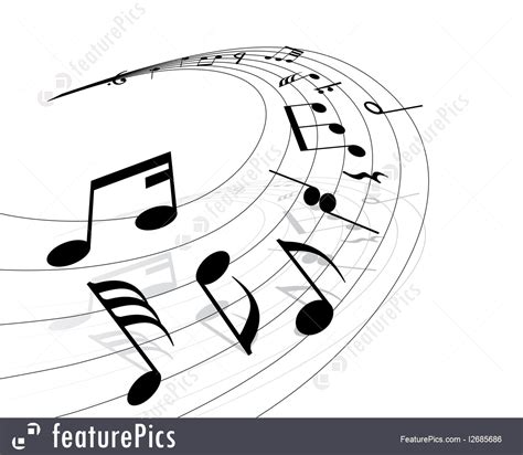 Music Notes Line Drawing at GetDrawings | Free download