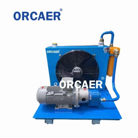 Self Circulation Oil Cooler Orcaer Hydraulic Pump Valve Motor Cooler