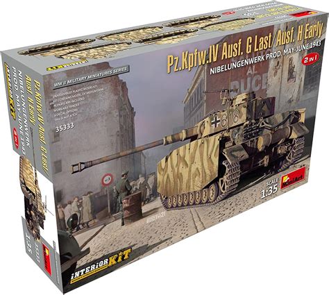 Amazon Miniart Pz Kpfw Iv Ausf G Last Ausf H Early