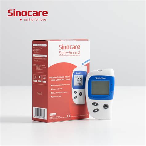 Sinocare Glucose Test Strips Medical Laboratory Blood Glucose Meter