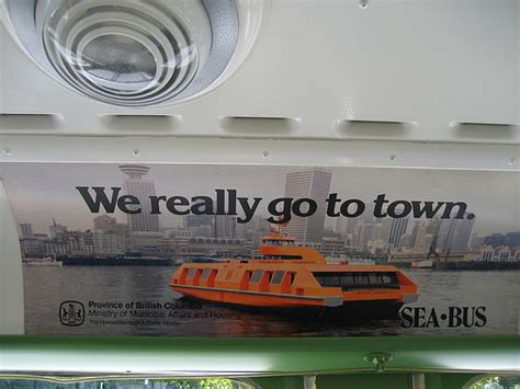 Transit Flashback The Orange Seabus The Buzzer Blog