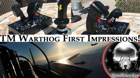 Thrustmaster Warthog Hotas Fight Flight And Impressions Feat Heablur S Dcs F 14b Tomcat Youtube