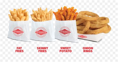 Menu U2014 Fatburger Transparent Sweet Potato Fries Png Old Burger