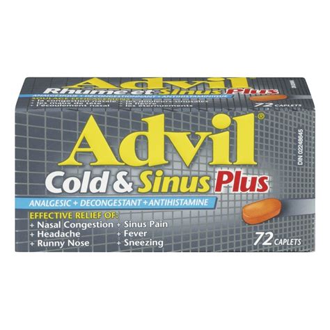 Advil Cold And Sinus