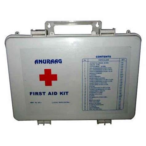 White Plastic First Aid Kit Packaging Type Box At Rs In Kochi